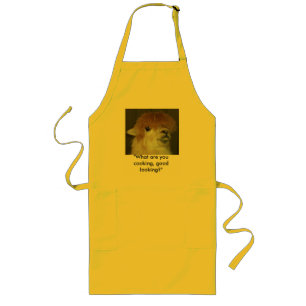 LLama "What are you cooking, good looking?" Long Apron