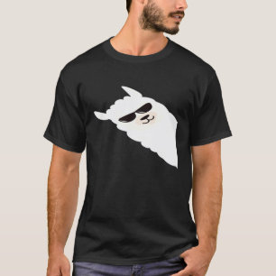 Llama With Sunglasses Alpaca T-Shirt