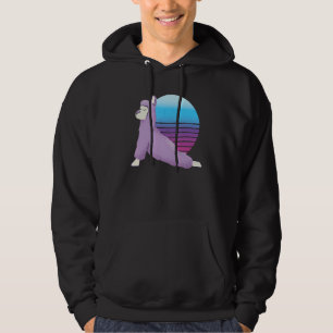 Llama Yoga Alpaca Cute Animal Fun Hoodie