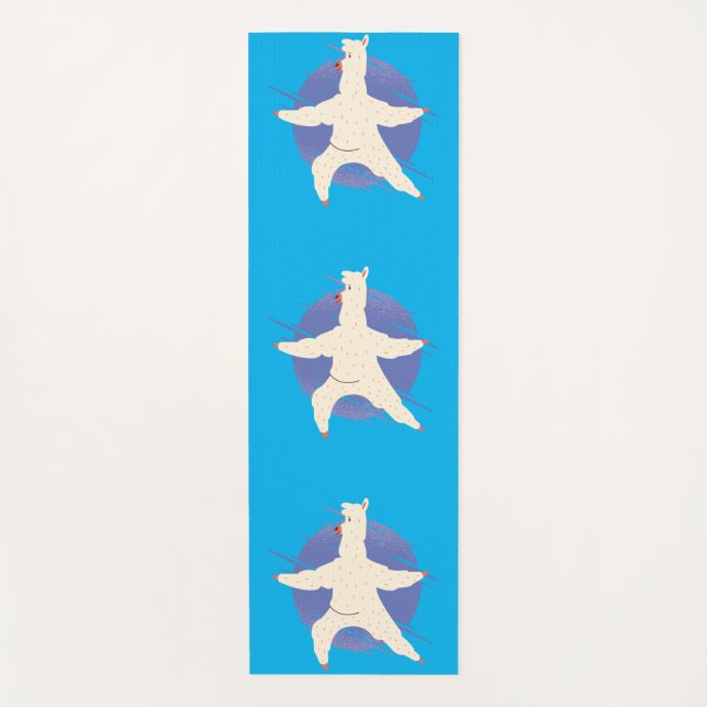 Llama Yoga Mat (Front)
