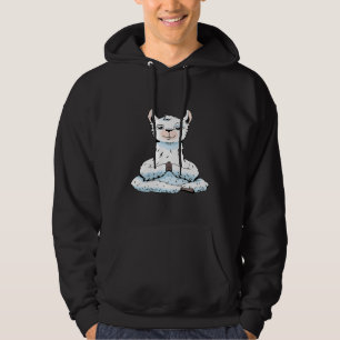 Llama Yoga Namaste Hoodie
