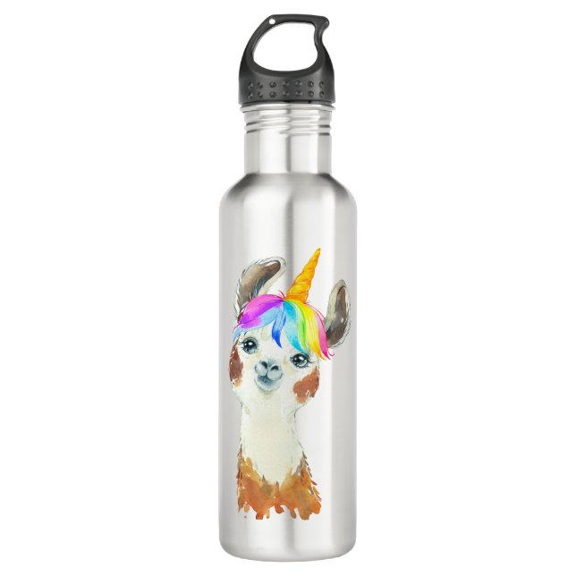 Llamacorn 710 Ml Water Bottle (Front)