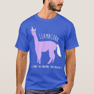 Llamacorn , Funny Cute 50 Llama 50 Unicorn Gift  T-Shirt