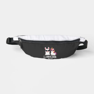 Llamacorn Squad Funny Unicorn Llama Squad Christma Bum Bags