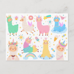 LlamaCorns Postcard