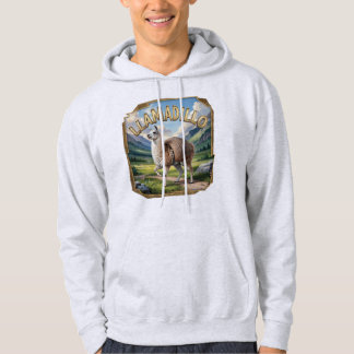 Llamadillo Photographic – Llama Armadillo Funny Hoodie