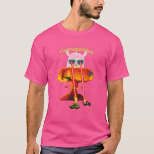 Llamageddon Alpacalypse Weird Alpaca Llama 2 T-Shirt