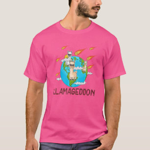 Llamageddon Cute Animal For Men Women Llama 3 T-Shirt