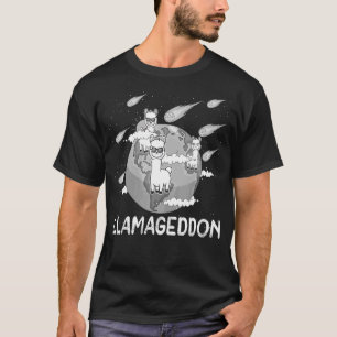 Llamageddon Cute Animal For Men Women Llama 3 T-Shirt