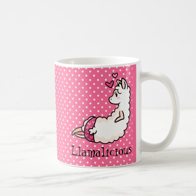 Llamalicious Coffee Mug (Right)