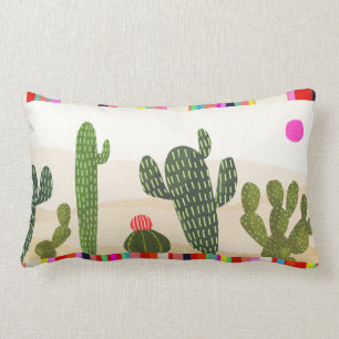Llamarama Cactus Collection Lumbar Cushion