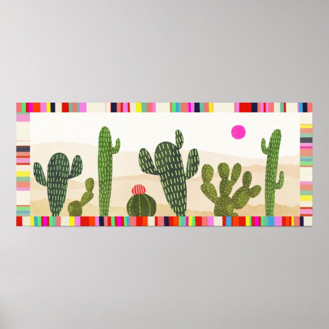 Llamarama Cactus Collection Poster (Front)