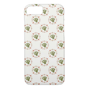Llamarama Collection   Cactus Circle iPhone 8/7 Case