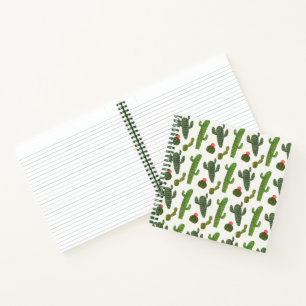 Llamarama Collection   Cute Cactus Notebook