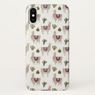 Llamarama Collection Cute Lllamas iPhone X Case