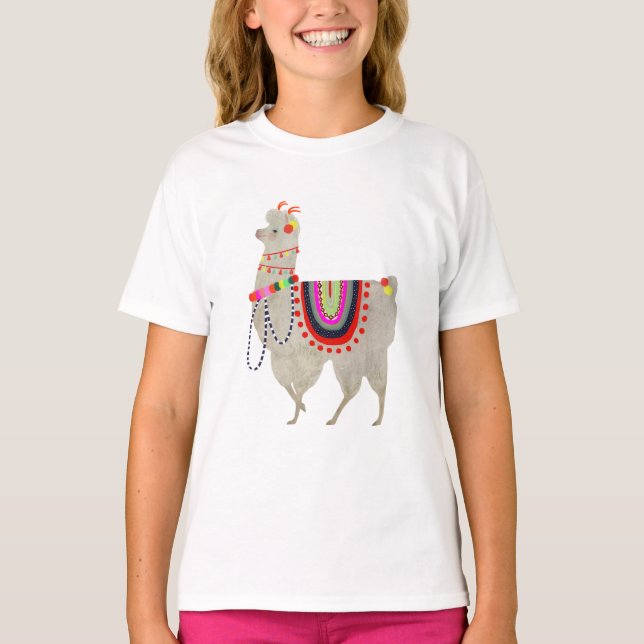 Llamarama Collection | Cute Lllamas T-Shirt (Front)