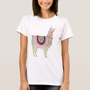 Llamarama Collection   Cute Lllamas T-Shirt