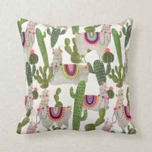 Llamarama Collection Pattern Cushion