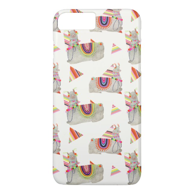 Llamarama Collection Pattern II Case-Mate iPhone Case (Back)