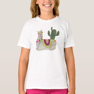 Llamarama Collection Smiling Llamas T-Shirt