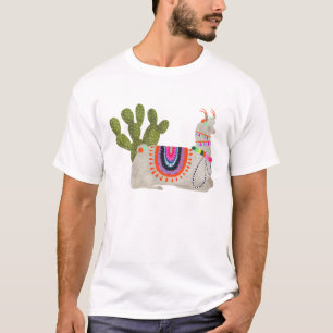 Llamarama Collection   Smiling Llamas T-Shirt