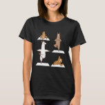 Llamas And Sloths Doing Yoga Sports Dancing Fitnes T-Shirt<br><div class="desc">Llamas And Sloths Doing Yoga Sports Dancing Fitness Gift</div>