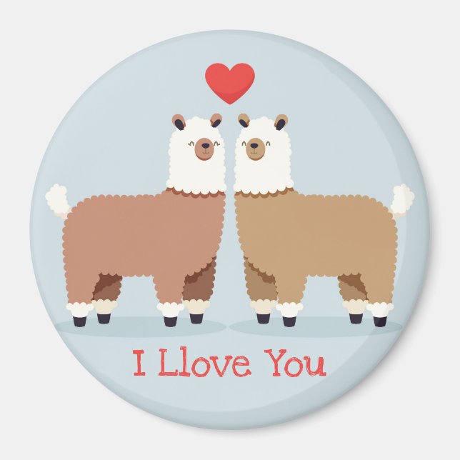 Llamas Magnet (Front)