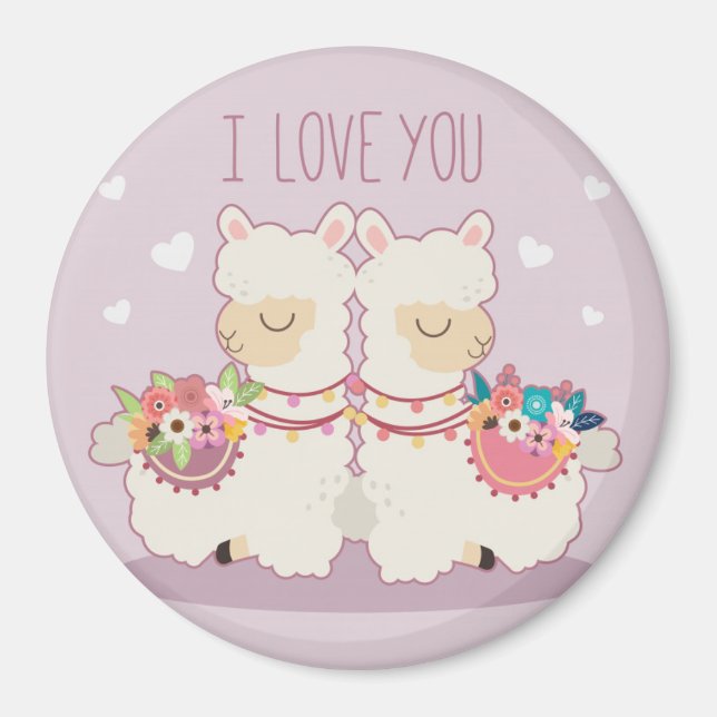 Llamas Magnet (Front)