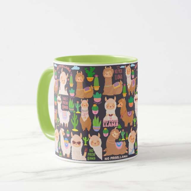 Llamas Mug (Front Left)
