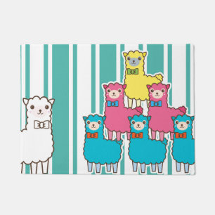 Llamas or Alpacas? Alpacas or Llamas? Doormat