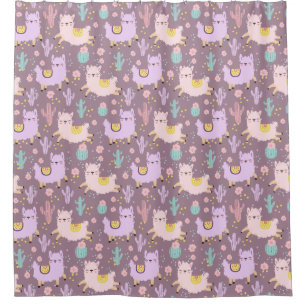 Llamas Shower Curtain