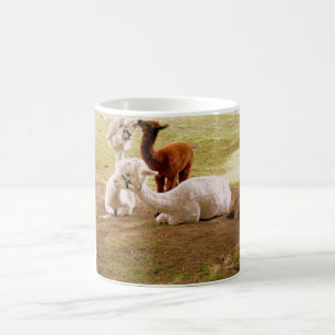 Llamas With Baby Cria Coffee Mug