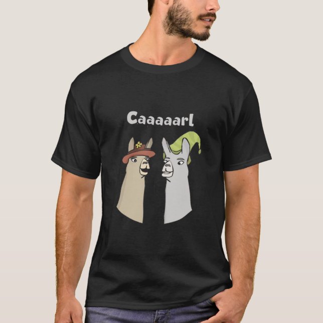 Llamas with Hats T-Shirt (Front)