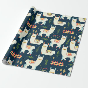 Llamas Wrapping Paper