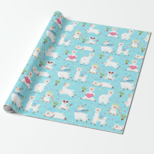 Llamas Wrapping Paper