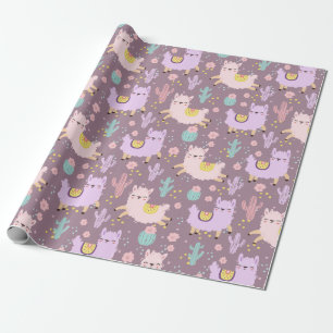 Llamas Wrapping Paper