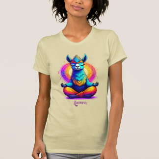 Llamaste – Psychedelic Zen Llama Spirit Animal T-Shirt