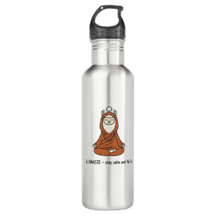 "Llamaste - stay calm and fluffy" 710 Ml Water Bottle