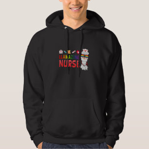 Llamazing Nurse Cute Llama Sunglasses Amazing Lgbt Hoodie