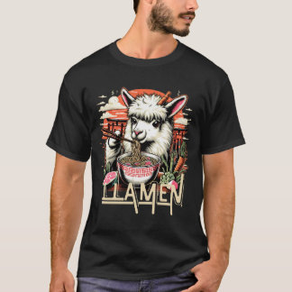LLAMEN t-shirt design for men or women's clothing