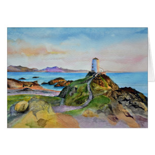 'Llanddwyn Island Lighthouse,' Anglesey