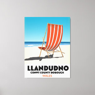 Llandudno Conway County Borough Wales Canvas Print
