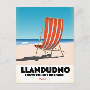 Llandudno Conway County Borough Wales Postcard