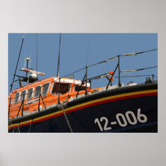 Llandudno lifeboat. poster