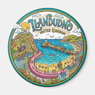 Llandudno United Kingdom Magnet