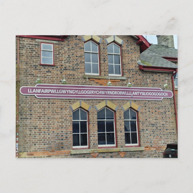 Llanfair­pwllgwyngyll­ Postcard (Front)