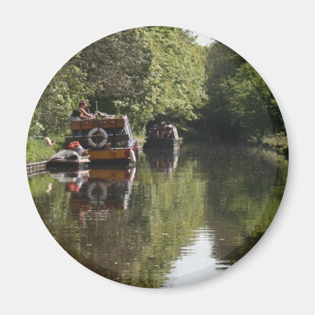 Llangollen Canal Magnet (Front)