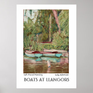 Llangors Boats Print or Poster