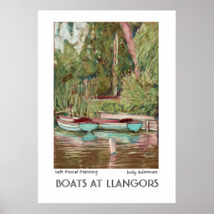 Llangors Boats Print or Poster