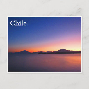 llanquihue sunrise postcard